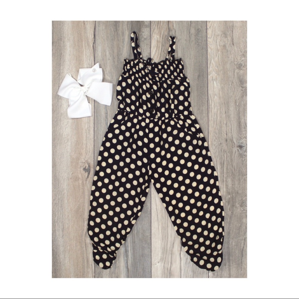 Polka Dot Print Jumper